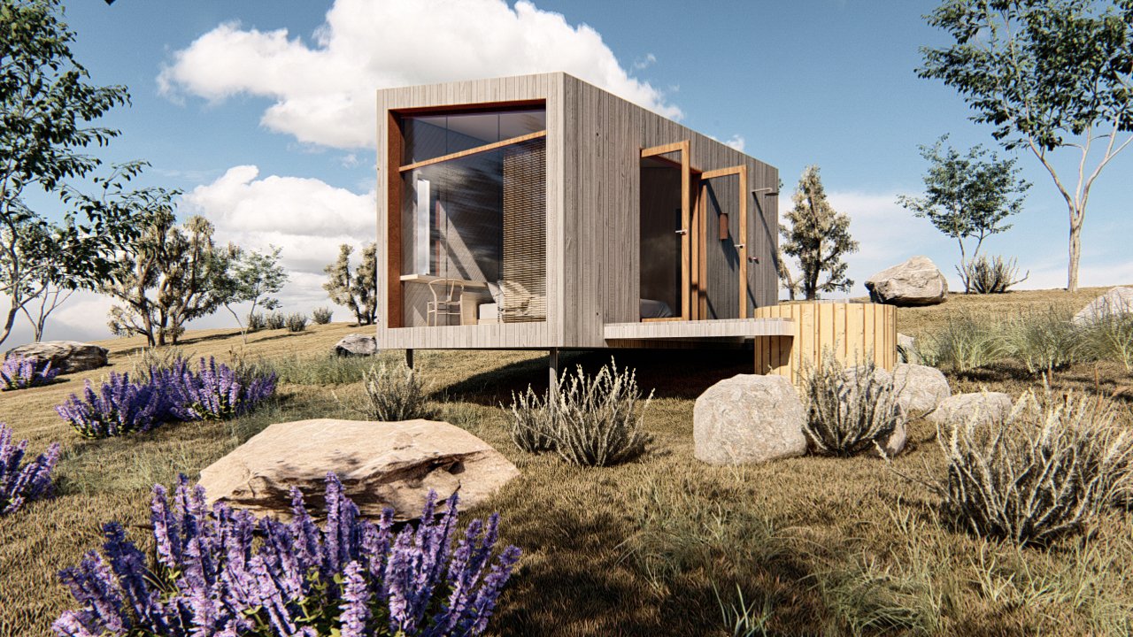 Kokoro Springs — hospitality architecture, Lake County, California